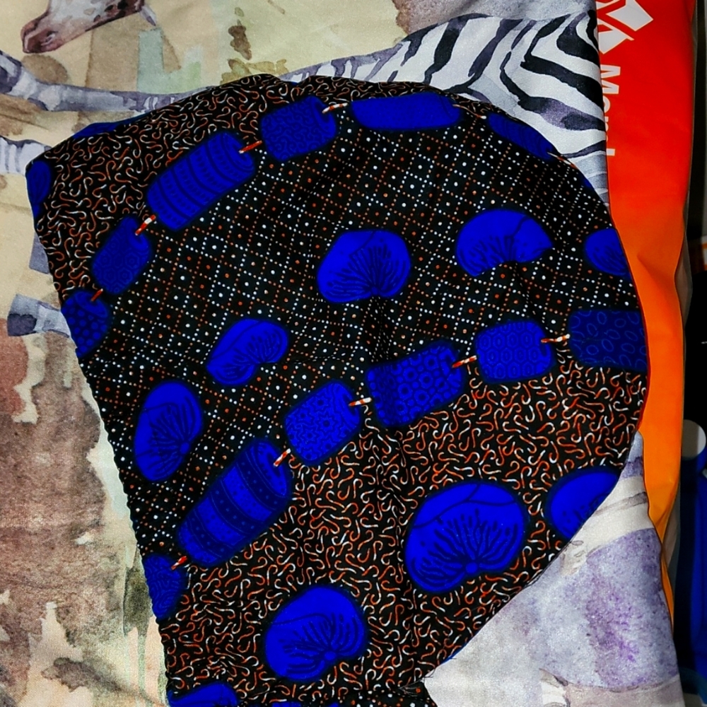 Grace Eleyae Wax Wire Turban